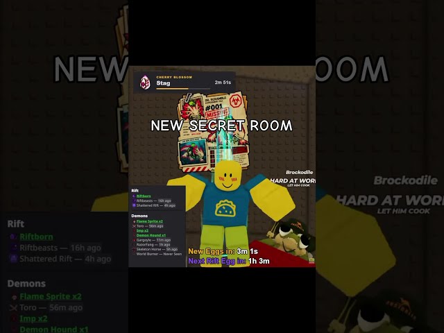 NEW SECRET ROOM in Steal an Egg π