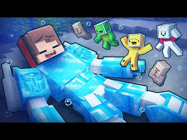 Maizen Minecraft: Mikey Found TREASURE TRANSFORMER JJ UNDERWATER