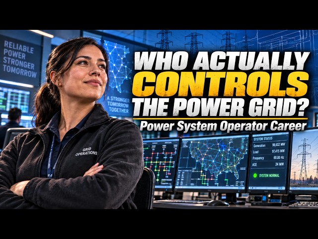 Who Actually Controls the Power Grid? | Power System Operator Career