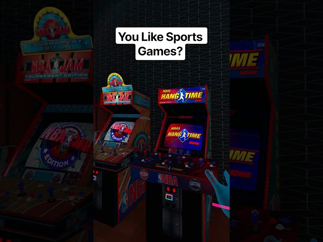 Are Sports & Rhythm Arcade Games Your Thing? 🕹️#therave #emuvr #sportsarcade #nostalgia