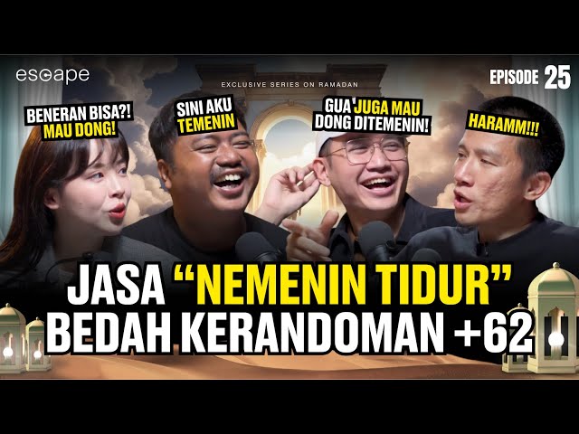 SANTO DISURUH TIDUR BARENG DEMI 200 RIBU?! - Escape Eps 25 (ft Felix Siauw, Veren, Santo Suruh)