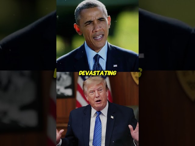Obama Calls Out Trump on Live TV — The Moment Goes Viral 😳🔥 #Shorts