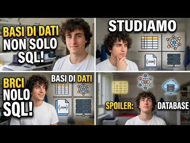 🔥Studiamo Basi di Dati con Vale dal Collegio Don Mazza – Spoiler: non è solo SQL! 😱📚