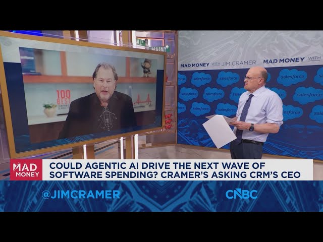Salesforce CEO Marc Benioff goes one-on-one with Jim Cramer