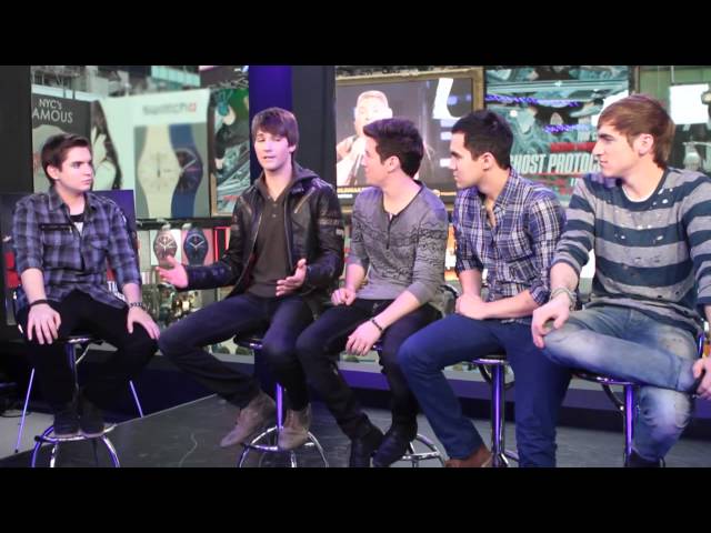 Big Time Rush: Interview at Times Square!