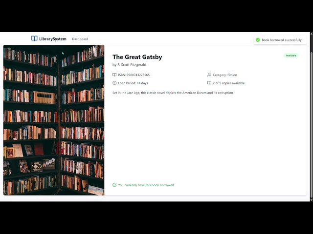 Online Library Management System | Full Website Explanation & Demo