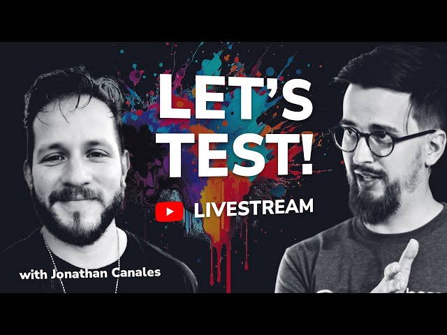 Let’s test with Jonathan Canales (livestream)