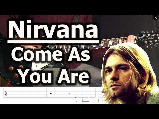 Nirvana - Come As You Are | Guitar Tabs Tutorial