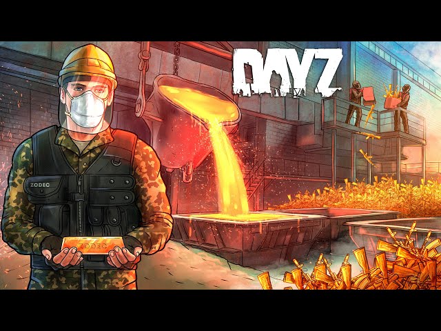 Building a Hidden GOLD RUNNING Operation in DayZ