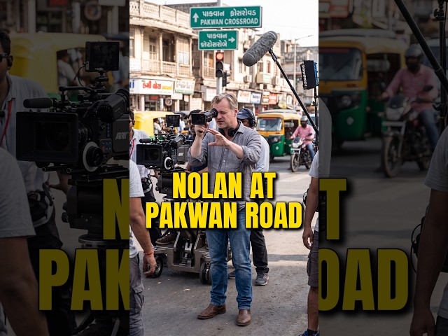 Nolan makes a film on Pakwan Chaar Rasta. 🚗