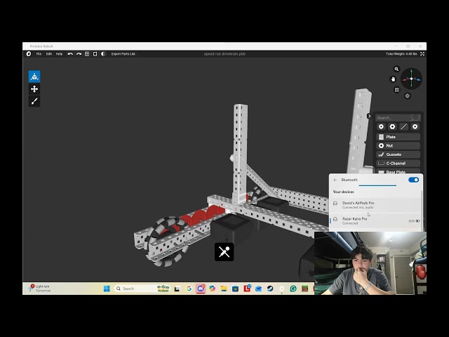 Vex OverRide CAD in 3 hours speed run