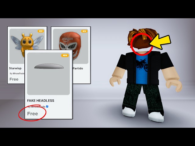 🤯 NEW FREE ITEMS & FAKE HEADLESS ON ROBLOX!! 2026
