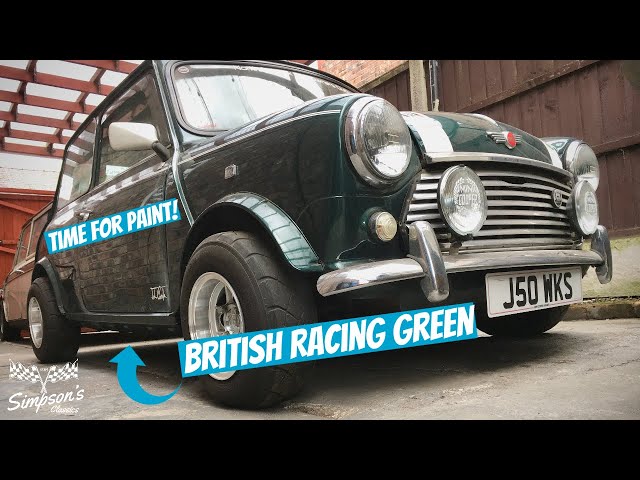 Classic Mini John Cooper Conversion JCW - Door Step Prep & Outer Sill Painting