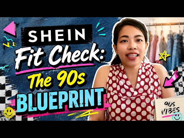 SHEIN Fit Check | THE 90s BLUEPRINT