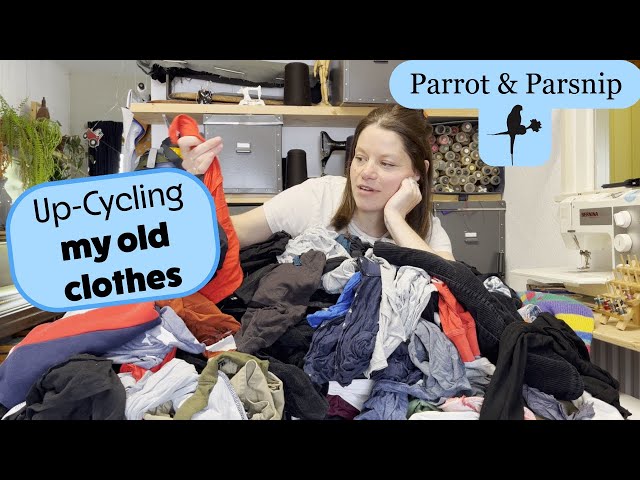 Turning my old clothes into a beautiful quilt!