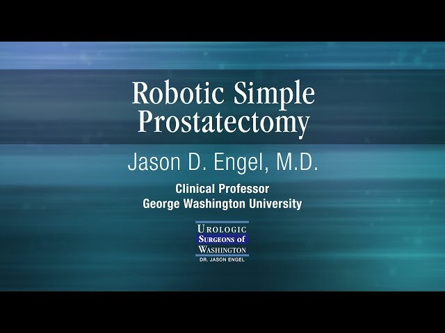 Robotic Simple Prostatectomy