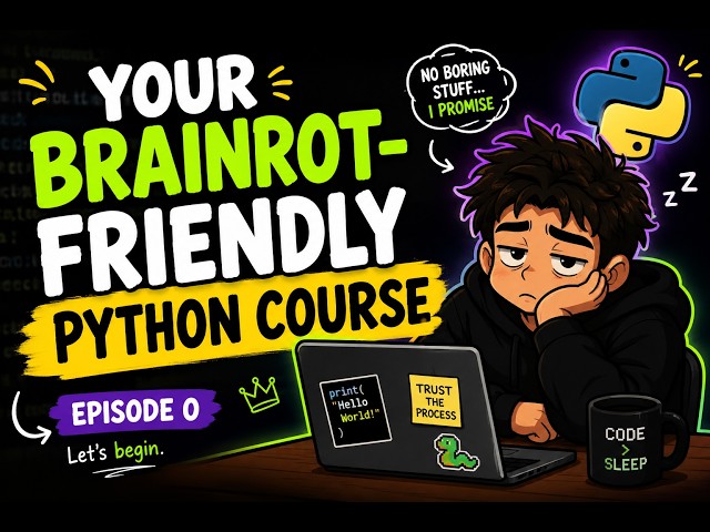 Python tutorials were boring... so I made my own