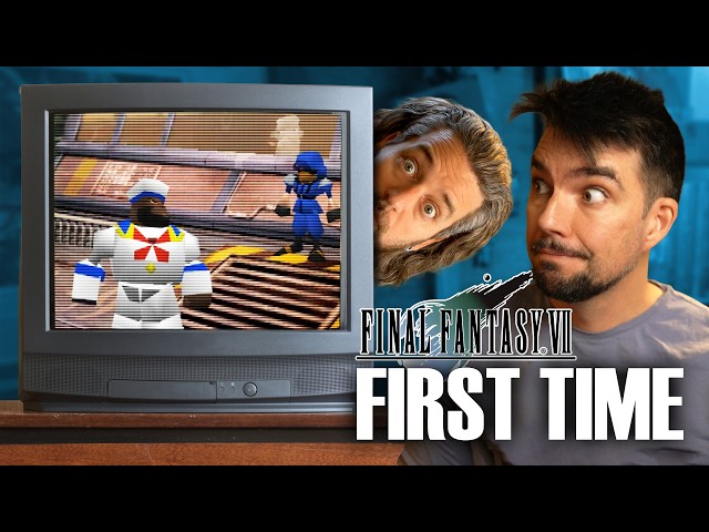Following Sephiroth | Our First FF7 Playthrough - PS1 Original Hardware