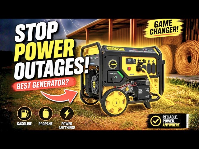 The 6 Best Portable Generator for Home of 2026 | Don’t Buy Before Watching!