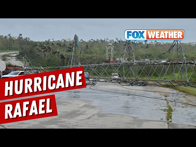 Hurricane Rafael Pushes Into Gulf Of Mexico After Slamming Into Cuba