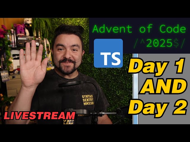 Advent of Code 2025 | Day 1 and 2 | JavaScript / TypeScript
