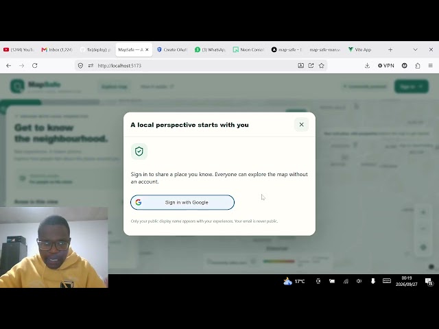MapSafe – Full-Stack Community Safety Map Demo