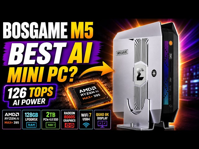 BOSGAME M5 Upgrade Guide: How to Install RAM, SSD & Windows Set Up