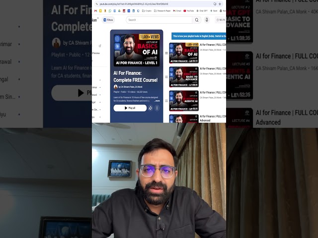 Best Course for AI for Finance!