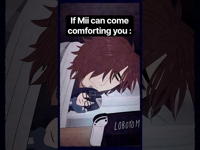 MII COMFORT | #animationmeme #artmeme #tomodachilife #tomodachilifelivingthedream