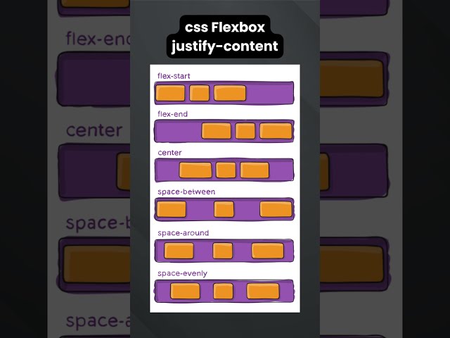 O9 Day: CSSFlexbox justify-content