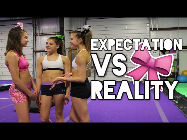 Cheer Expectation vs Reality