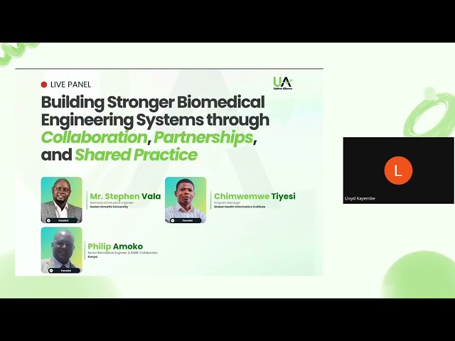 Webinar: Building Stronger Biomedical Engineering Systems Through Shared Practice