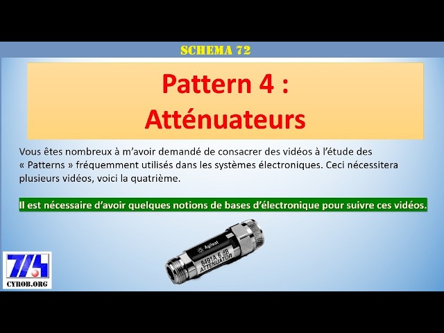 Cyrob: Schematic Pattern 4: Attenuators