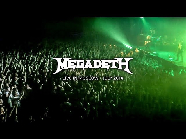 Megadeth - Live in Moscow, July 29 2014