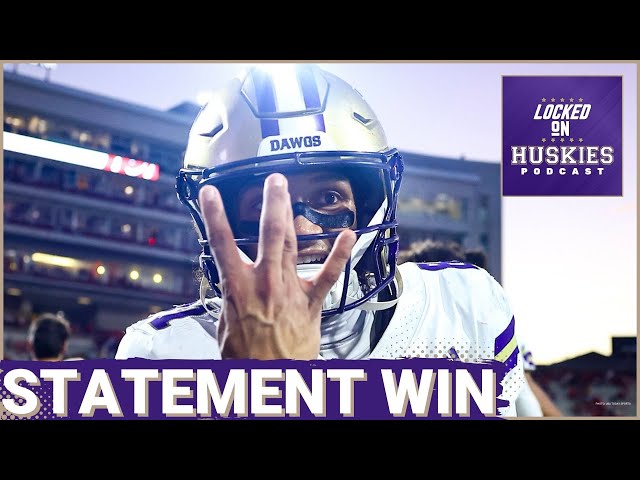 STATEMENT: Washington Sent A MESSAGE In MASSIVE Comeback Over Maryland | Can Huskies BUILD On Win?