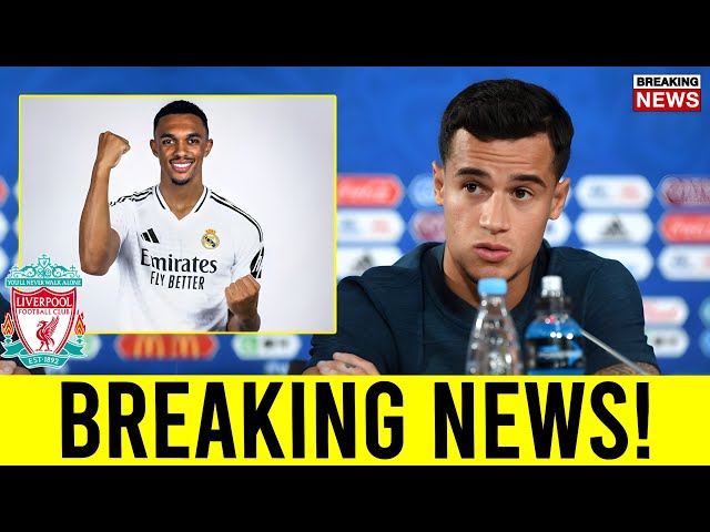 COUTINHO SENDS BRUTAL MESSAGE TO ARNOLD AFTER HE DECIDED TO JOIN REAL MADRID! LIVERPOOL NEWS