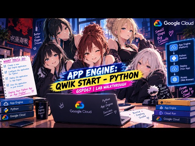 App Engine: Qwik Start - Python | GSP067 | Google Cloud Tutorial