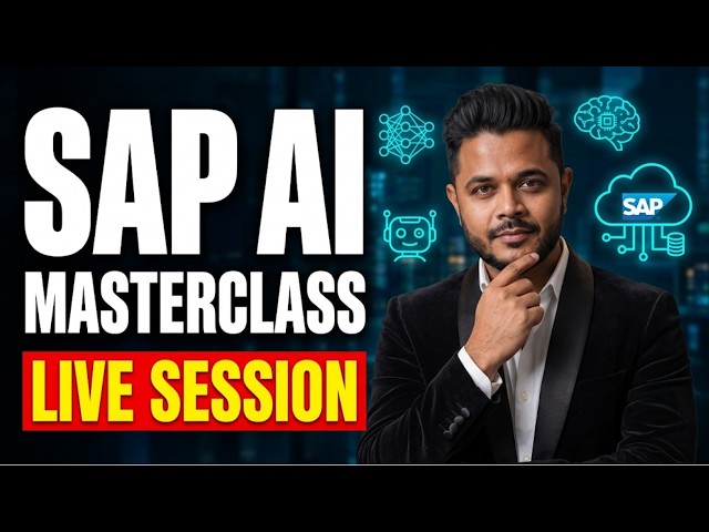 SAP AI Masterclass - Live Session | ZaranTech