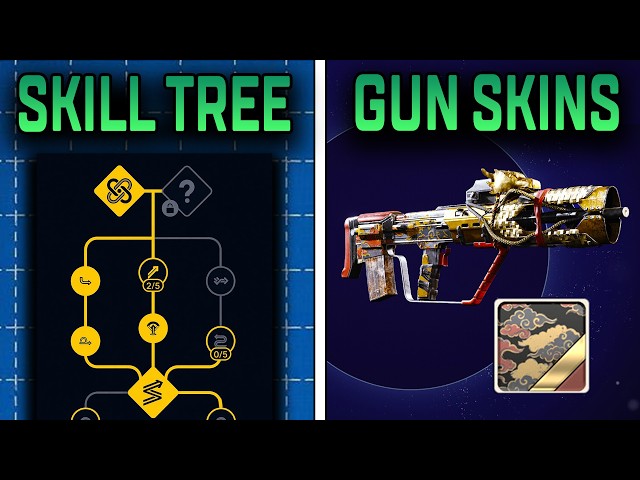 TONS More ARC Raiders Frozen Trail Details - Skill Tree, Weapon Skins, End Game Progression