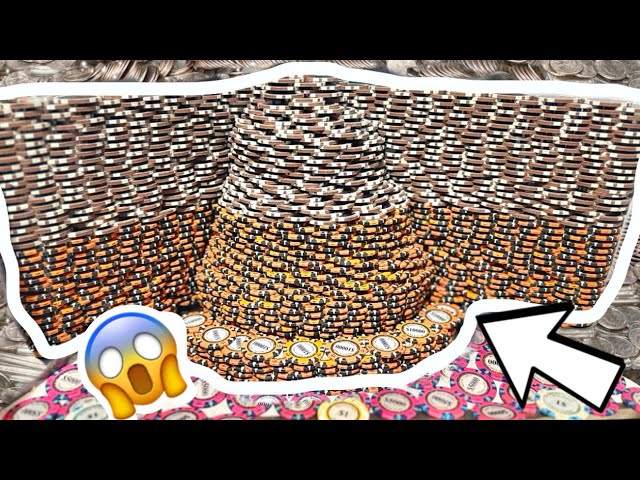 ★BIGGEST Coin Pusher Wall EVER! $50,000,000 Challenge HUGE WIN! | Coin Pusher
