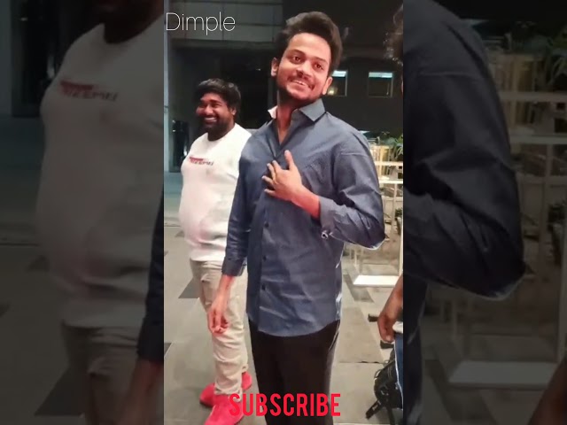 #Shannu with #Babloo mayaa || Fun video on sets|| Shanmukh jaswanth
