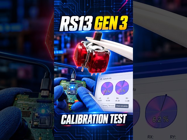 Testing the New Ginfull RS13 Gen 3 TMR Sticks | PS5 DualSense Calibration