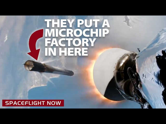 Besxar flies 1st semiconductor manufacturing spacecraft on SpaceX Falcon 9 rocket booster