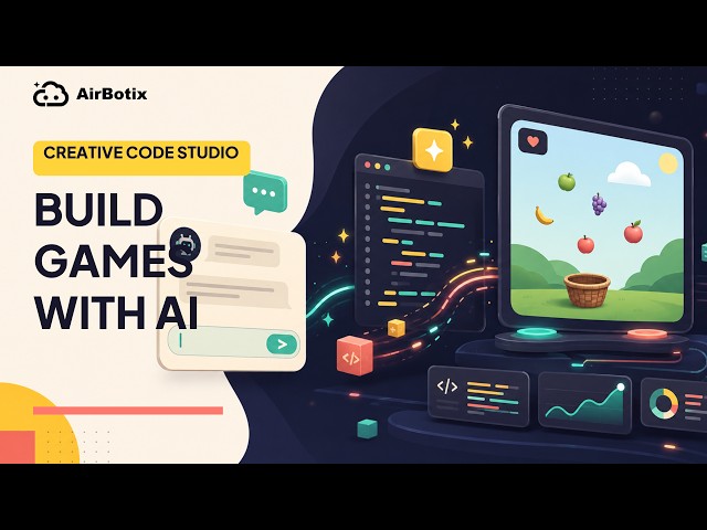 Creative Code Studio | Kids Build Real Games with AI