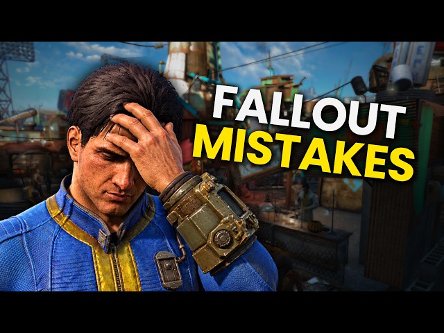 10 Mistakes ALL Fallout 4 Players Make