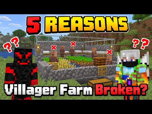 5 Reasons Your Villager Farm Isn’t Working in Minecraft Java