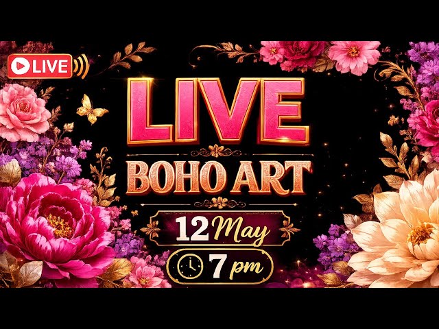 🌸✨ LIVE Floral Art Design ✨🌸