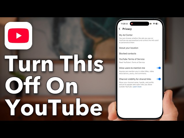 Everyone Who Watches YouTube, Turn This Off