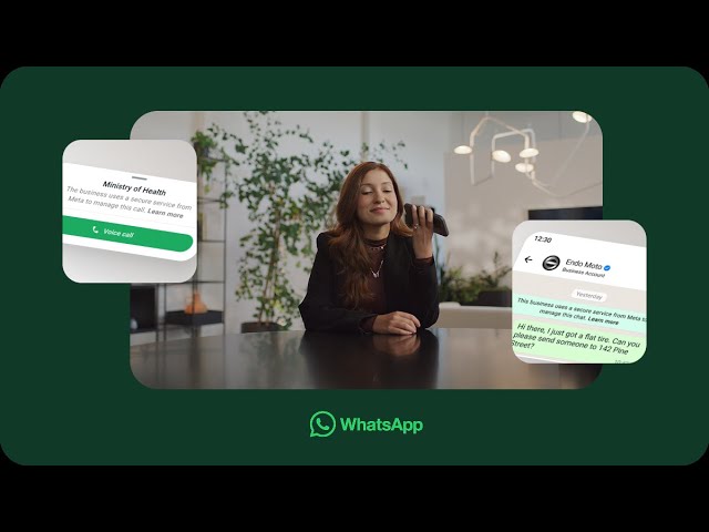 Dial in to the WhatsApp Business Calling API