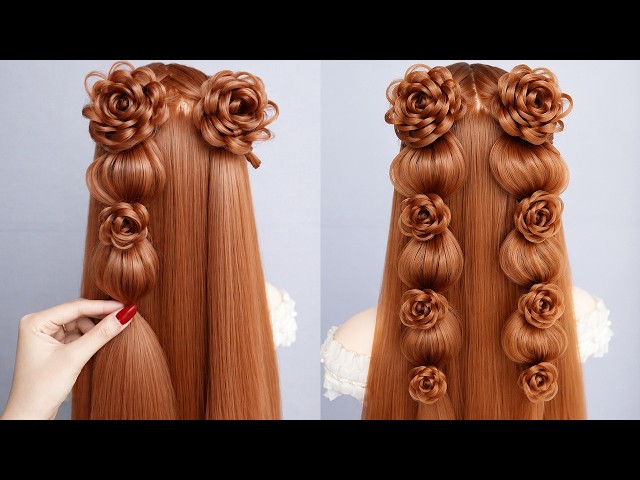 Amazing Hairstyles! Easy And Unique Hairstyles For Long Hair | Cute & Beautiful Hairstyle Tutorial